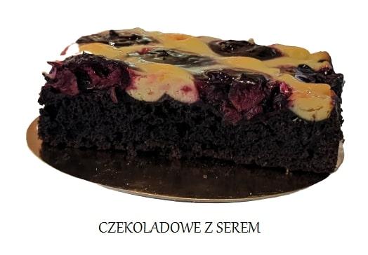 Czekoladowe z serem