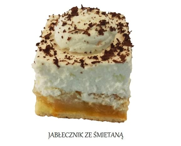 Jablecznik ze smietana