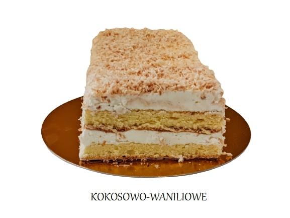 Ciasto kokosowo-waniliowe